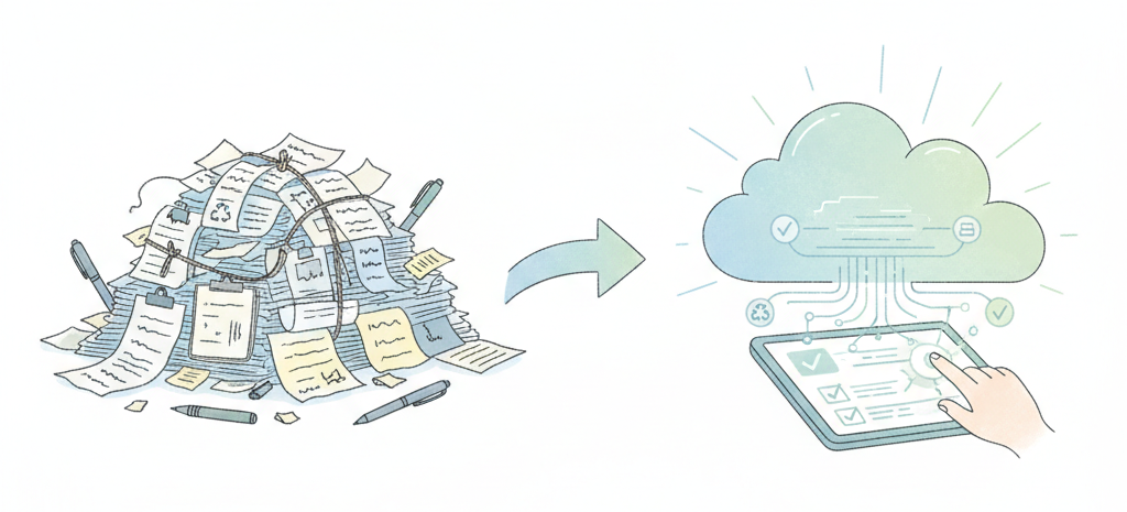 産廃マニフェストのクラウド化